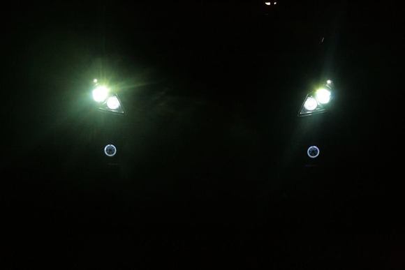 Dark Filter on camera to see all lights on except Fog Light