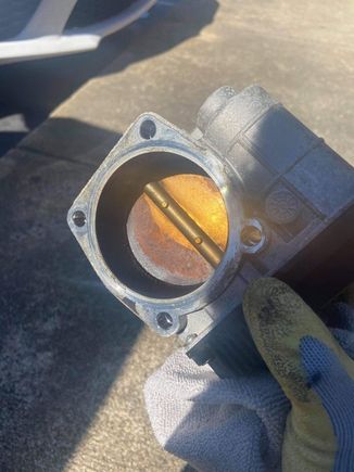 After I took the Throttle body off 
