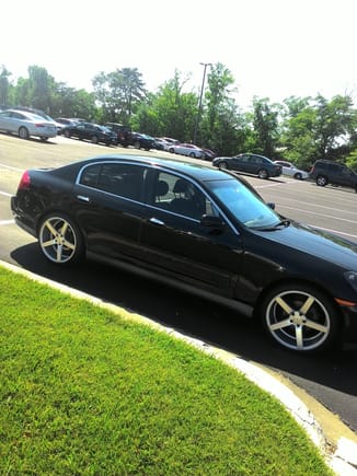 g35 on vossen 20's