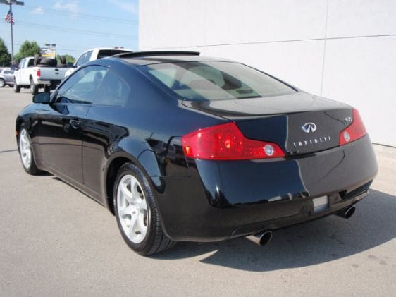 2004 coupe rear