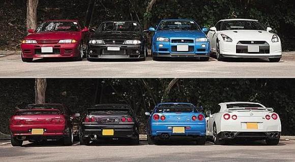 R32 R33 R34 R35 GTR