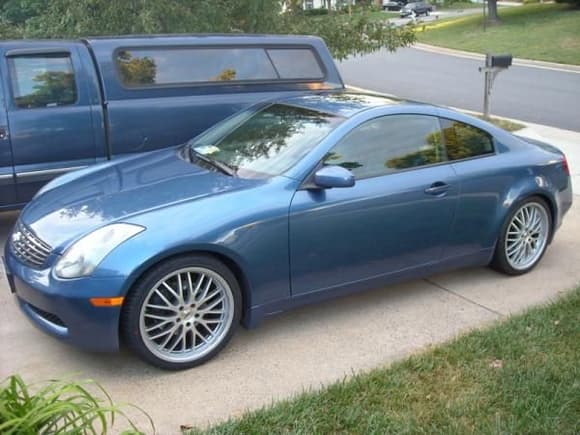 5AT 2005 G35 on 20&quot; TSW