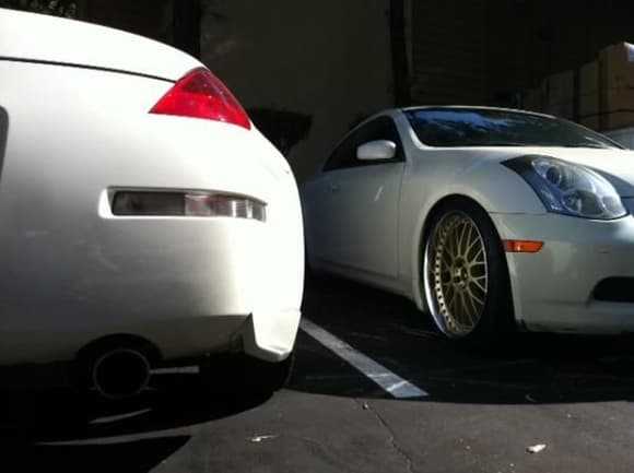 Destinee (350GT) and Brianna (Fairlady Z)