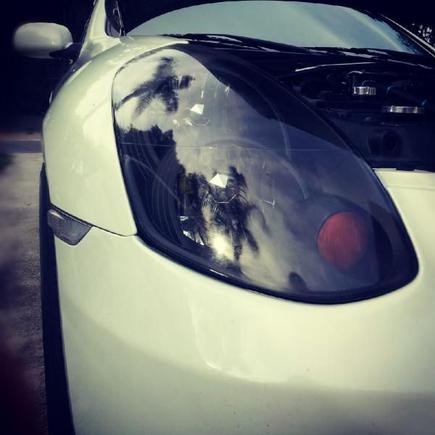 Freshly cleaned lights.