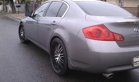 my g mobile on 22's