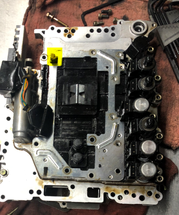 This is where the connector for the wires that got ripped out goes
