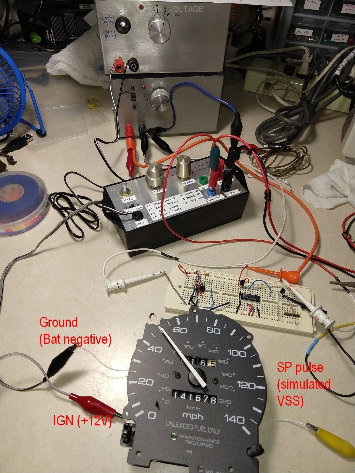 Speedometer stuck at 20mph odometer not working Page 2 HondaTech