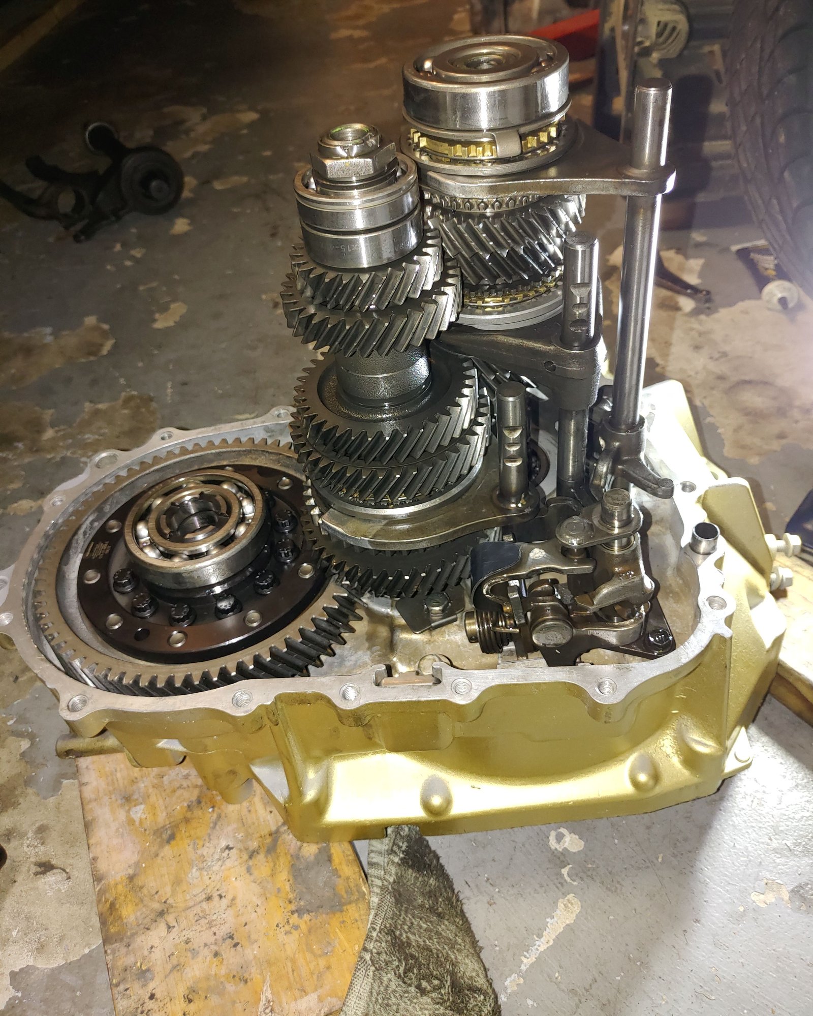 Gsr ys1 gears into ls hydro case HondaTech Honda Forum Discussion