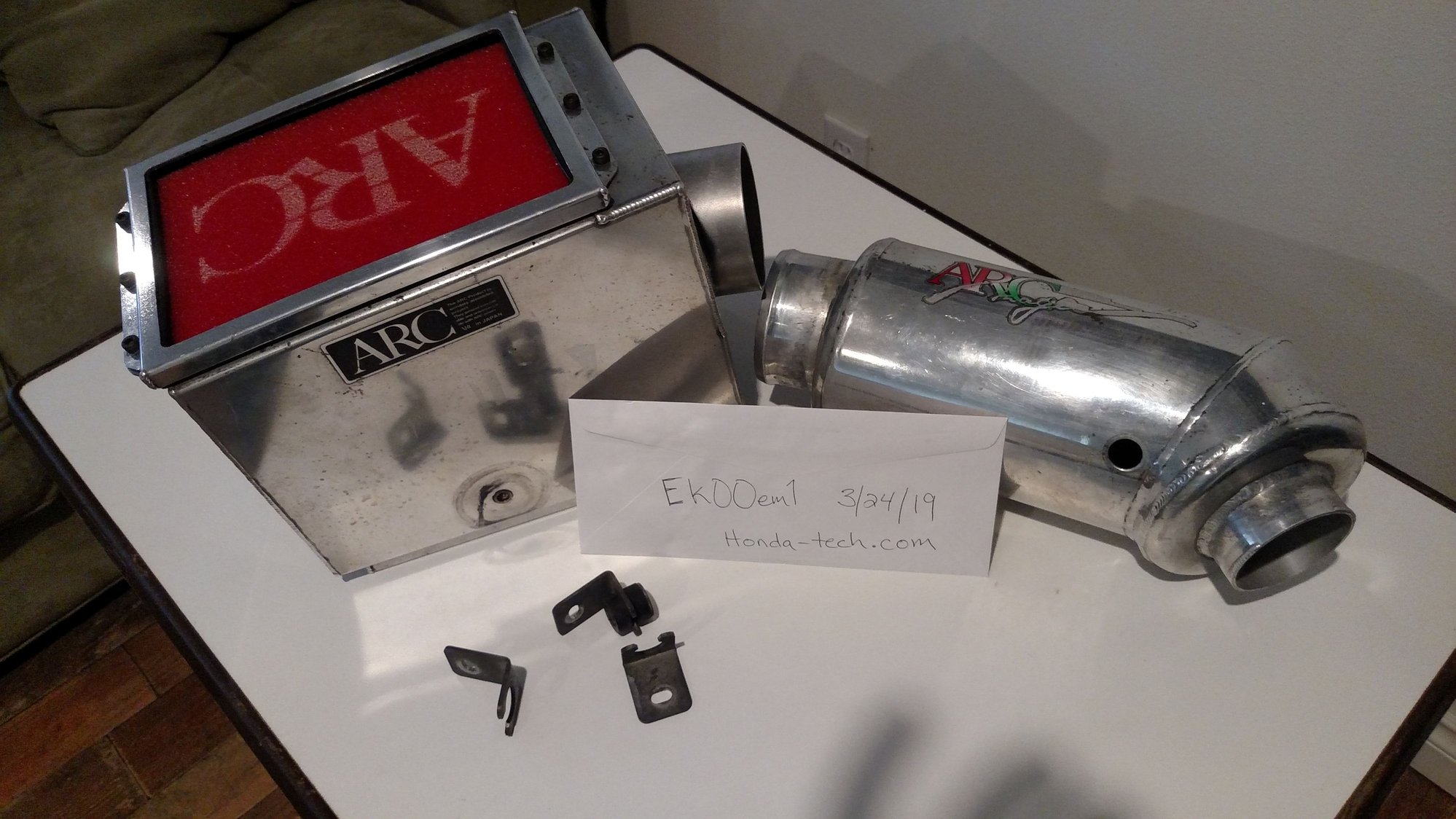 ARC intake and charge tube HondaTech Honda Forum Discussion