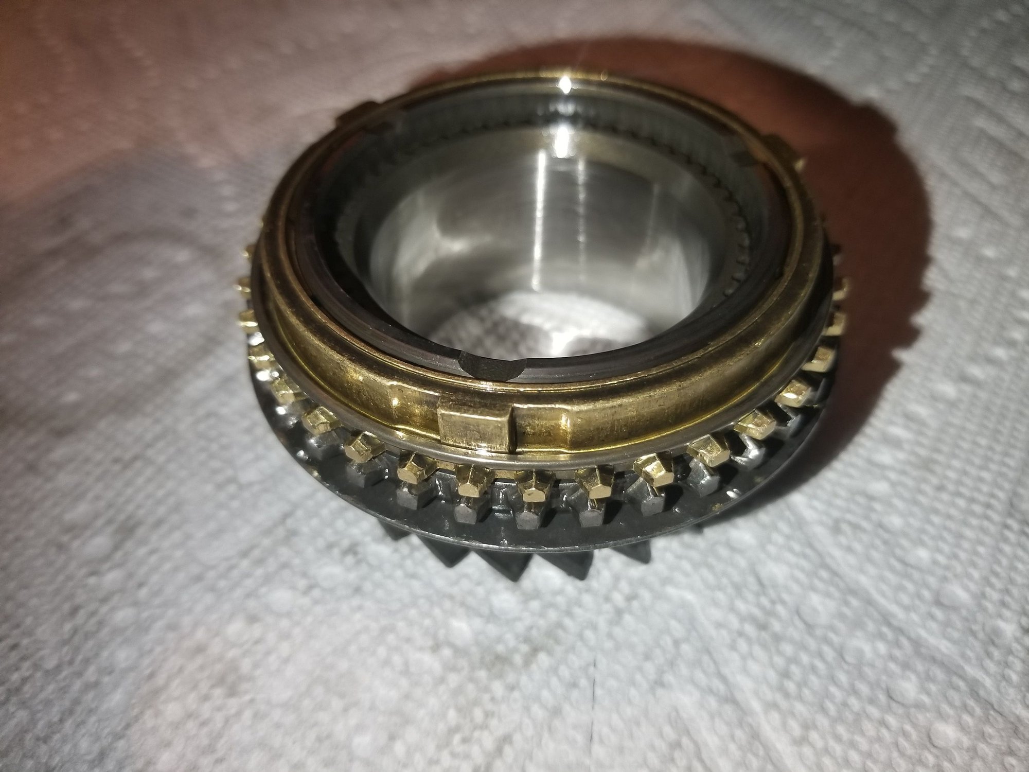 B16 Trans. 3rd Gear Grind Synchro, Gear, Sleeve, etc. Inspection