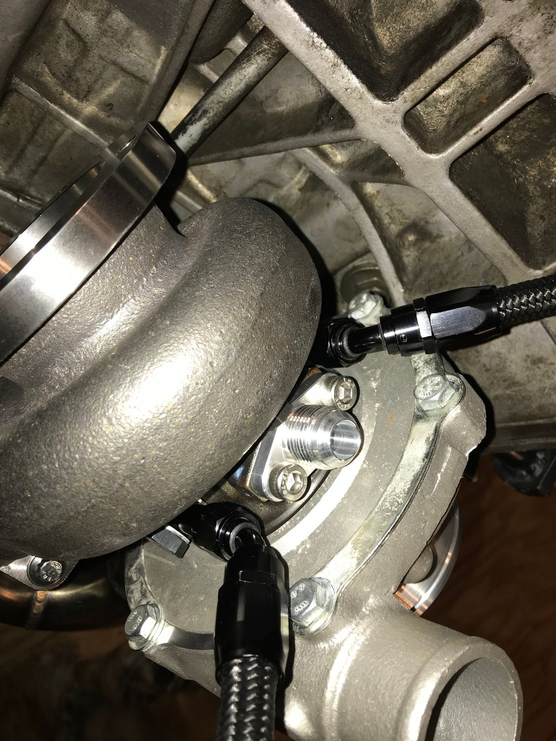 Turbo coolant fitting and angle question HondaTech Honda Forum