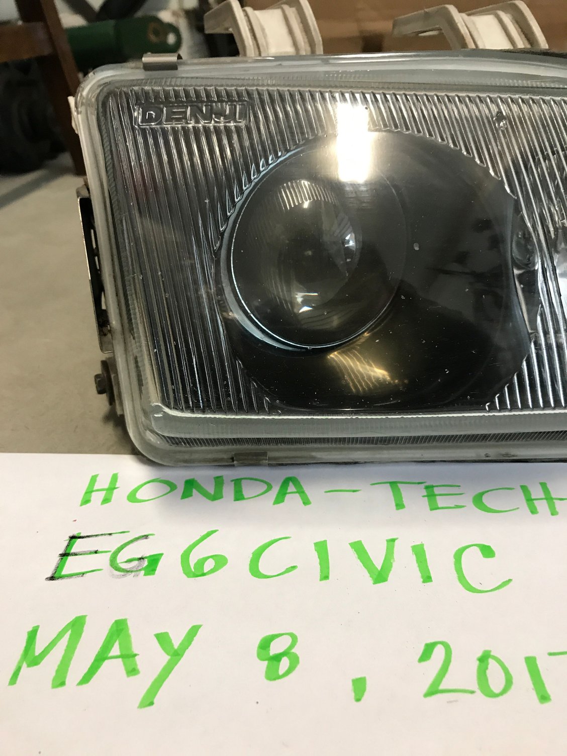 For Sale OG Denji Projector Headlights 9295 civic coupe or hatchback