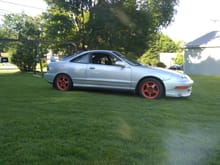 Integra with K20a2 Built over 2 summers in my yard, no garage.