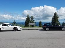 Blue Ridge Parkway 
Courthouse Valley Overlook
Elev. 5365