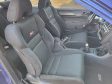 8th then civic si front seats installed