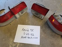 OEM 99 Civic coupe taillights.  Absolutely no damage to them. Include bulb harness for each housing. 