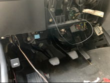 What is the blue connector for?