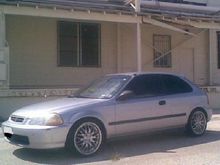 Within in the first week of getting the hatch my dad had put 17in wheels on it, changed out the stereo, and put a box with two 12in in the trunk. 