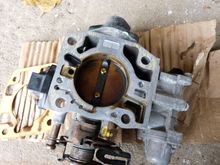 I removed the gasket from the throttle body...