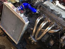 this is what i did in the car already, radiator, intake, intake hoses, full stainless steel exhaust 3' with single exit 4'5