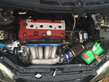 Completed K20a2 swap w/ 5 speed