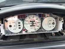 I don't know the cluster info. I bought the car this way. Just want to fix it.