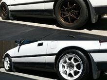 I recently bought new wheels now it is on wedsports with 205/50 nitto nt05