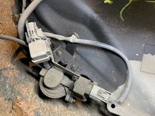Here it is. I'm not sure if the evap lines are the same on the hatch tank but I'll see tomorrow. If the line is on there it would mean you could just get the sensor and hook it up to the stock tank.