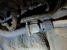 Bushing is completely out of the collar.