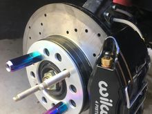 And I tried milling down the rotors like crazy trying to get them to fit, so I'll be buying new rotors either way