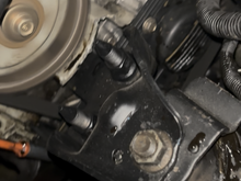 1998 honda civic ex d16y8. oil on the motor mount and around it, valve cover gasket is brand new, so i’m confused on why there is oil