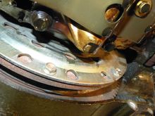 After the oil pan was removed, torque converter assembly is much easier to see.