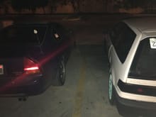 Parked next to my co workers prelude SI