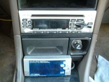 center console area w/ afc and jdm radio