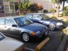 my old ef and my new my ek