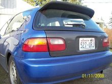 1992 Civic - Single Cam Turbo
3rd car
