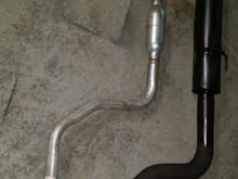 3 inch exhaust mid-pipe