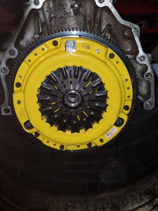 I was impressed by the overall build quality of the ACT disc and pressure plate....