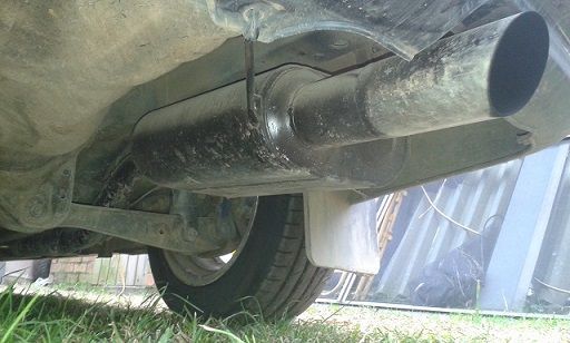 2 1?4" flowmaster delta 6 series muffler,3" tip