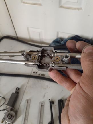 This is the cable that move the roof it was coverd in old grease with dirt and seized up this is after.