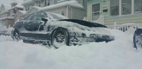 Used to park it outside on the street everynight, and at work, so i couldnt do to much to the car, just simple stuff like coilovers, wheels, and seats
