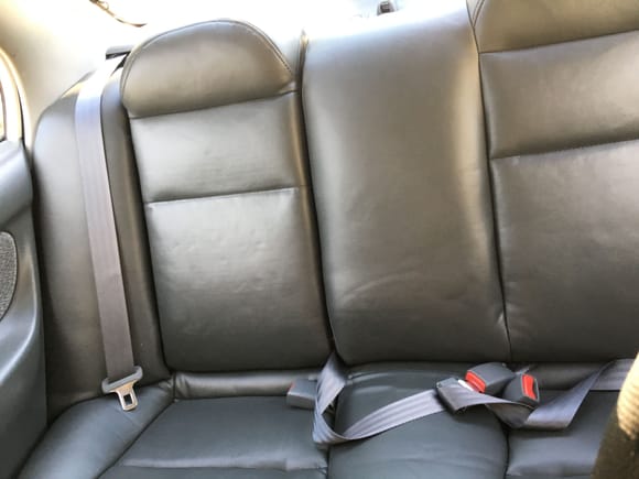 New seatbelts, too.


