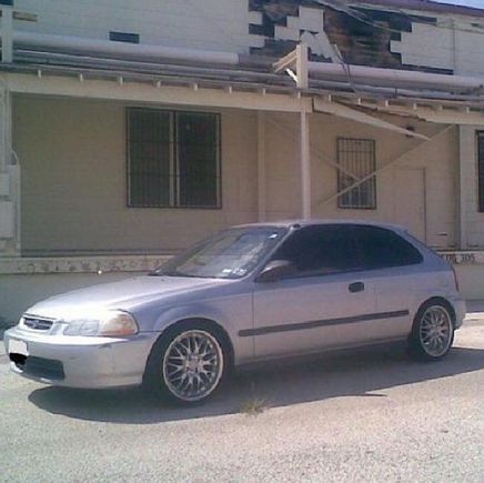 Within in the first week of getting the hatch my dad had put 17in wheels on it, changed out the stereo, and put a box with two 12in in the trunk. 