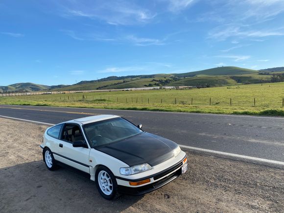 Took her out on a back road today. Felt good to go on a long drive. Been crazy with work lately and life in general. Want to start working on it again and going over the car. 