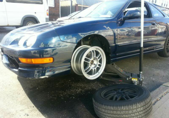 Brand new 16x8 +38 RPF1 wheels