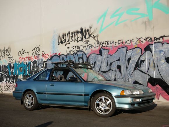 Used to have a roof rack…’till after I recovered it from being stolen :(