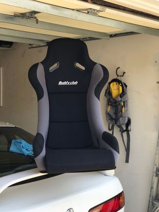 Picked up a buddyclub large seat.  Had one twelve years ago and loved it.  