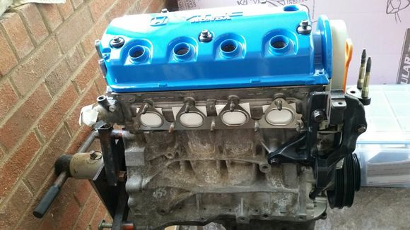 D16y8 almost done. Wife is getting happy to driver her car again