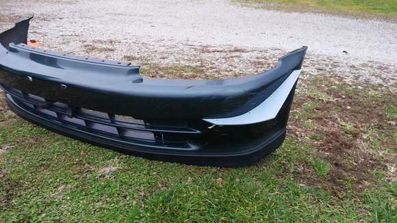 Symple speed garage one-off prototype front canards custom ordered in black!