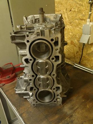 New piston rings and bearings